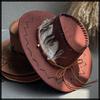 White Fang Cowboy Hat with and CZA347 Feathers, Outdoor, Casual, Stylish, Men's Women's, (Orange)