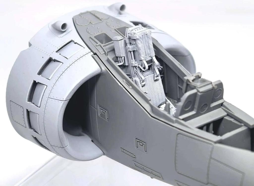 ROKIT STUDIO Scale McDonnell Douglas Harrier II Movable Intake UMa Plastic Model Parts RKS480303 1/48 AV-8B (for Models) (Airplane)