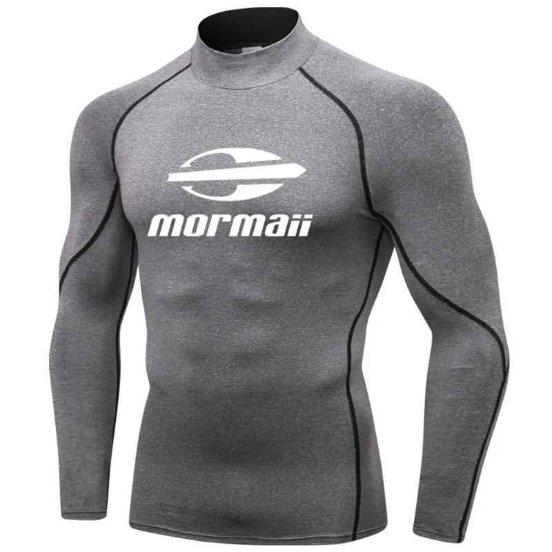 Men Swimsuit Swimming T-shirt Beach UV Protection Swimwear Rash Guard Long Sleeve Surfing Diving Swimsuit Surf T-shirt