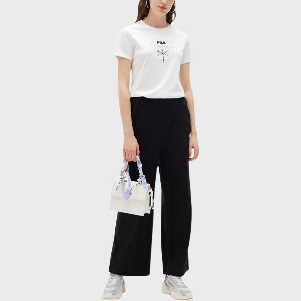 FILA Set in Sleeve T Shirt Women's White F11W138151FWT