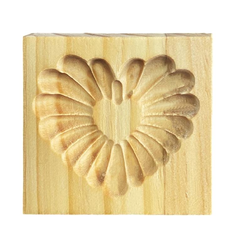 Classical Wood Cookie Molds With Unseamed Releases Feature Natural Materials Construction Perfect For Shaping Cookie And Chocolates