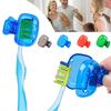 4PCS Toothbrush Head Protector Caps - Portable Clip-On Covers for Home Travel Use