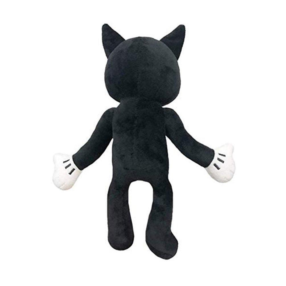 ZZZymh Peluche Siren Head 14 Pouces – Chat Cartoon Noir Doux, Jouet Câlin Pour Enfants – Cadeau Anniversaire, Noël, Nouvel An