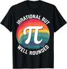 Retro Irrational But Well Rounded Pi Day Celebration Unisex T-Shirt