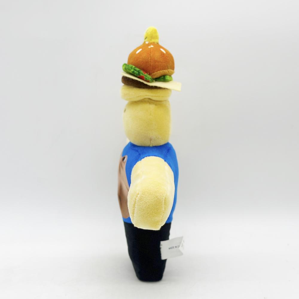 Neue 26cm Verlassene Plüschpuppen Verlassene Roboter Hamburger-Roboter Stofftier Anime-Merchandise Baumwollpuppe Weich Niedlich Kindergeschenk