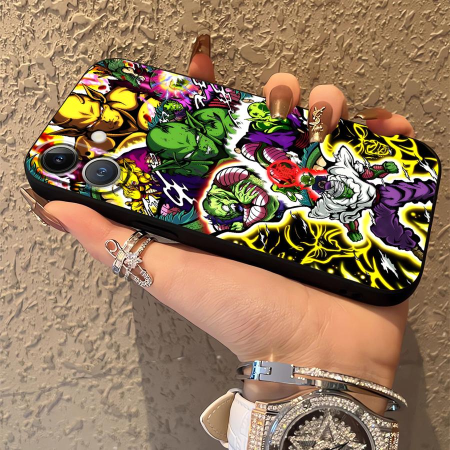 Dragon Ball Broli Piccolo Case for Apple iPhone 17 Pro Max 12 11 16 15 Pro 7 8 Air 13 XR XS MAX 14 Funda Phone Cover
