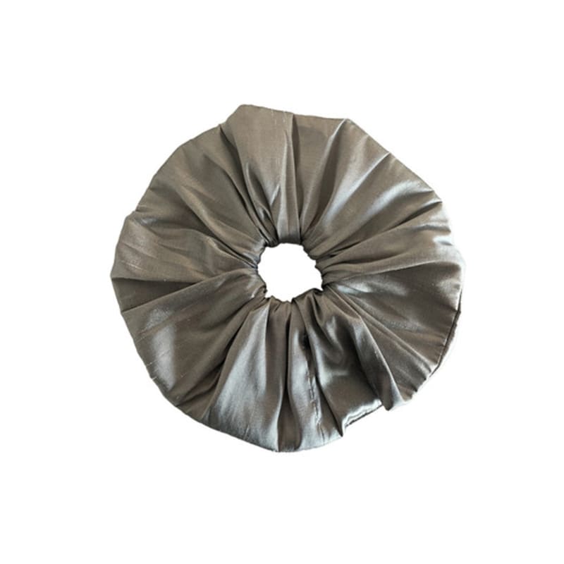 HOME OF HAI Frill Scrunchie Silver (Seoul Exclusive)