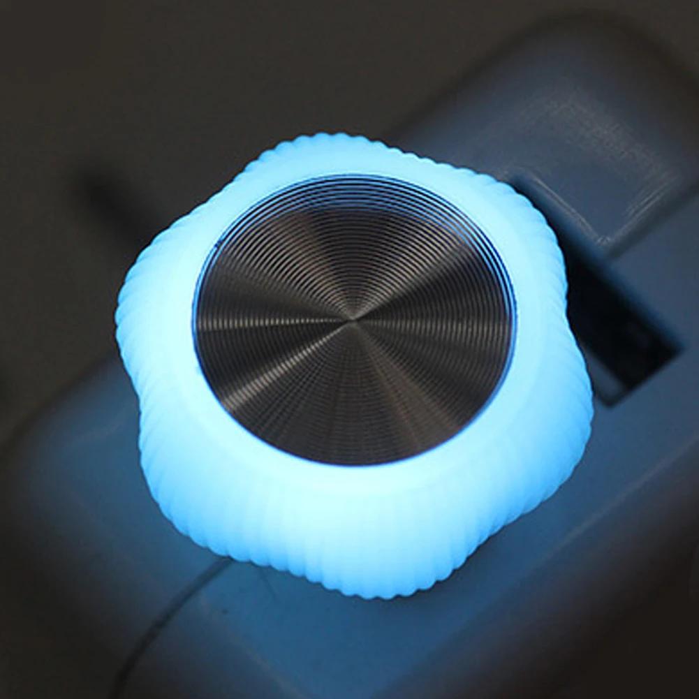Car LED Lights 7 Colors Wireless Light for Car Plug and Play Flower Lamp for Automotive Interior Floor Dashboard Door Vehicle
