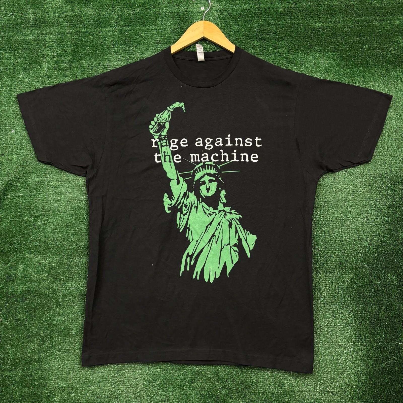 Rage Against the Machine Lady Liberty Heavy Metal Band Rock Band Tee XL Unisex T-Shirt L