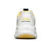 Skechers DLites Mesh Synthetic Leather Comfortable Versatile Low-Top Dad Shoes Unisex Sneaker White 88888105-WYL