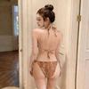 New Japanese and Korean Style Swimsuit Female Sexy Small Breasts Gather Colorful Straps Sweet Girl Split Bikini Bikini