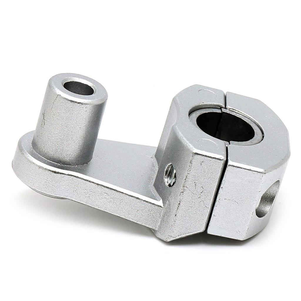 Nakira Motorrad Lenkererhöhung Lenkererhöhungsadapter Höhe 55mm PCX CB250F nkr1053 22,2mm 28,6mm MT-25 (Silber)