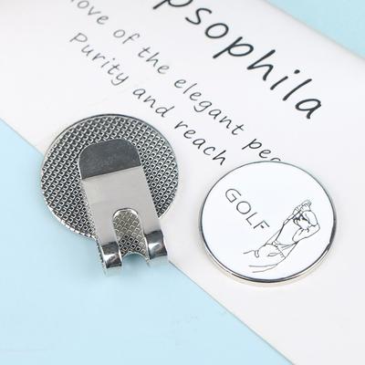 1Pc Clip per berretto da golf, marcatori per palline da golf, clip per cappello, accessori per l'allenamento