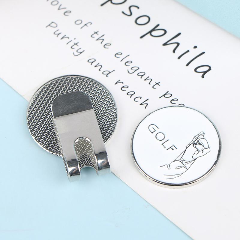 

1 шт. Затискачі для кепок для гольфу Маркери для м’ячів для гольфу Затискачі для капелюхів Навчальні аксесуари one size