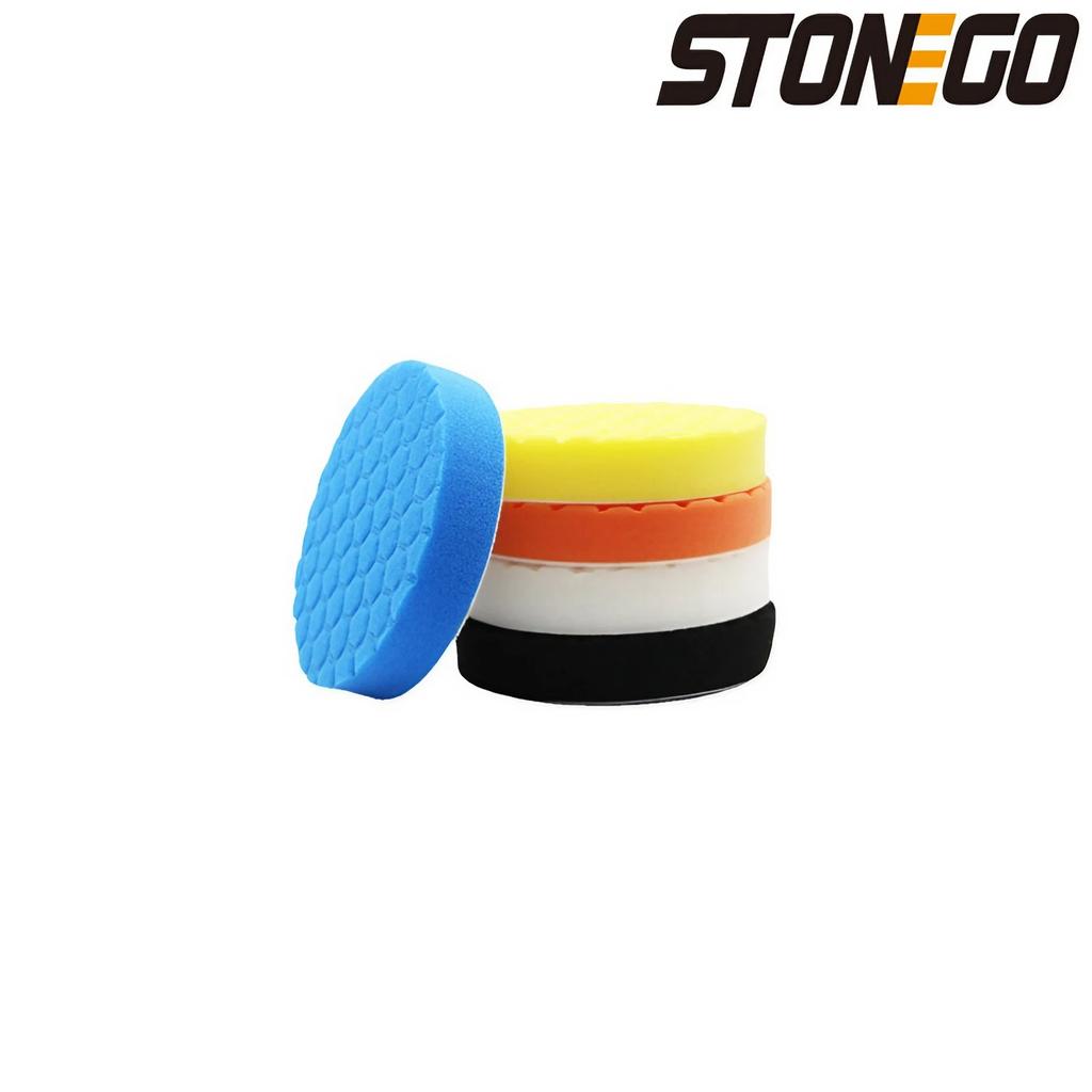 Car Professional Buffing Polishing Pads, Cutting Polishing Pad Kit for Car Buffer Polisher, Polishing and Waxing