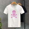 High Quality Style Luxury Brand Cotton Bone Print Couple Tees Summer Harajuku Men/Women Short Sleeve T-shirt Asian Size S-5XL