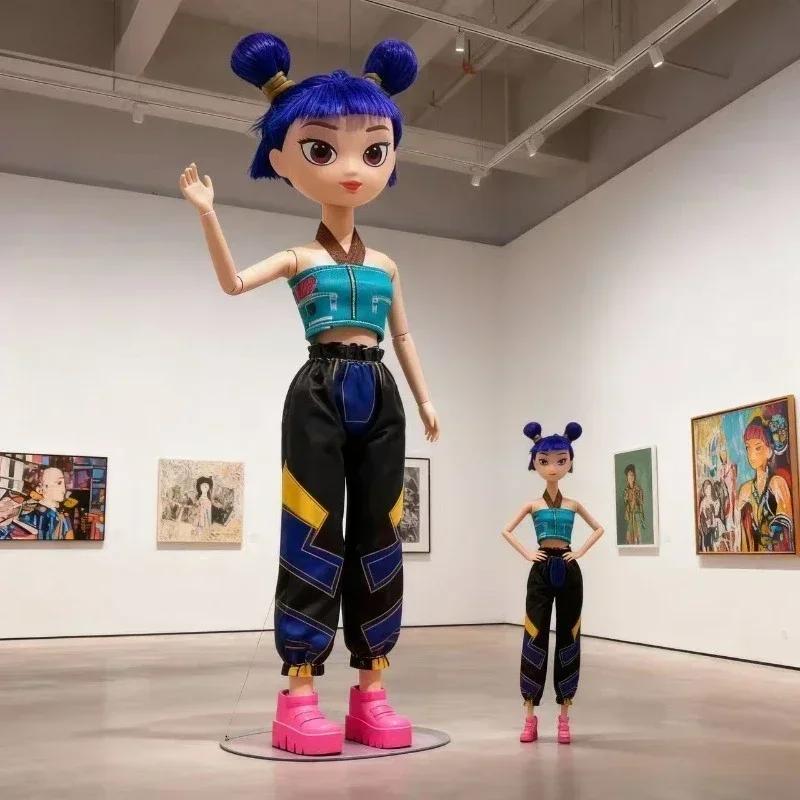 NEUE Anime KPop Dämonenjäger Puppe Vinyl Spielzeug Rumi Mira Zoi Charakter Vinyl Kinder Geburtstagsgeschenk