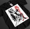 Blade Shirt Samurai Warrior Tshirt Street Top Anime Top Men and Women Summer Cotton Comfortable Loose Fashion Top