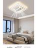 Customized Smart Leafless Ceiling Fan Light - Modern Tricolor with Voice Control for Living Room or Bedroom.