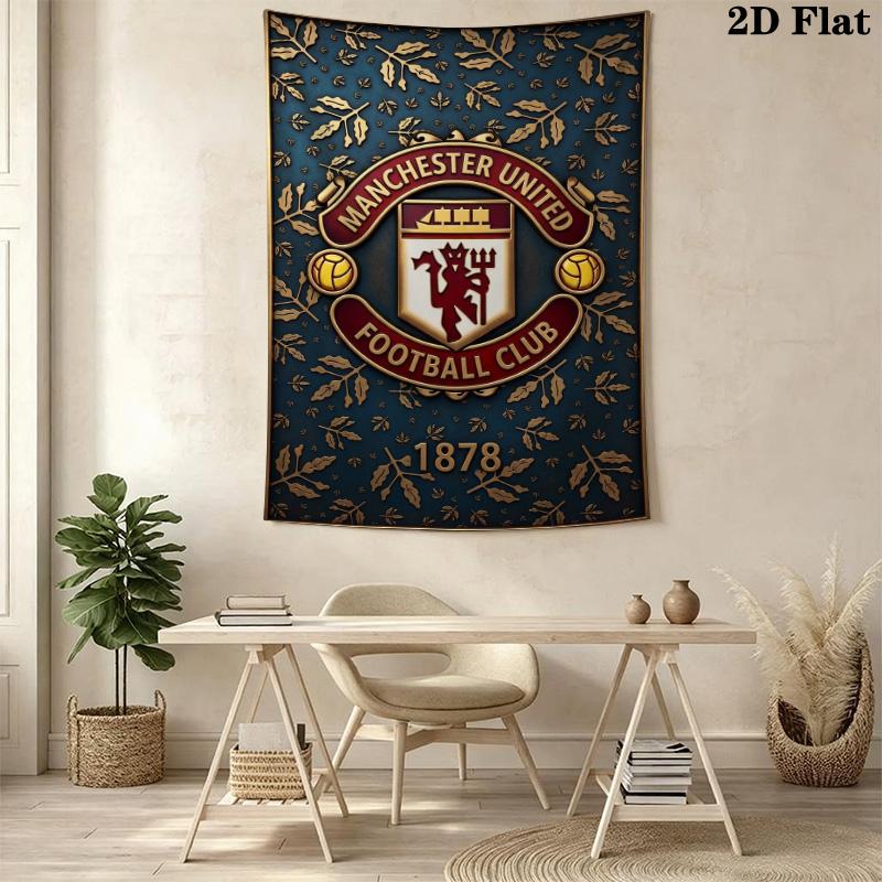 Manchester Football Club Crest Bedding 1 Duvet Cover 2 Pillowcase Without Core Christmas Birthday Gift Duvet Cover And Pillowcase Bedding Set