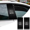 Car B Pillar Stickers Racing Styling Exterior Tuning PVC Film Accessories for Astra G Insignia Mokka Zafira Corsa Vauxhall