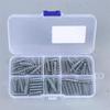 10/100 Pezzi Molle a Spirale ad Alta Tensione per Albero Rotante Chiave Auto Pieghevole – Kit di Strumenti di Riparazione per Chiave a Telecomando Flip