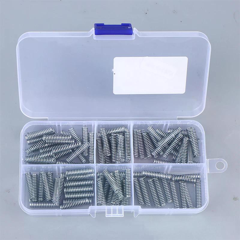 10/100 Pezzi Molle a Spirale ad Alta Tensione per Albero Rotante Chiave Auto Pieghevole – Kit di Strumenti di Riparazione per Chiave a Telecomando Flip