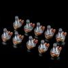 10Pcs Electric Guitar Pots Split Shaft Guitar Potentiometers A20K Volumes Tone Control Guitar Potentiometer Enduring