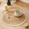 Simple placemat Thermal insulation and waterproof restaurant table mat Household cup mat Bowl mat Anti-scalding pot mat