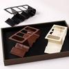 4 Compartment Remote Control Organizer Creative Desktop Storage Rack Plastic Holder Multi Purpose Desk Organizer