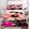 3Pcs Floral Print Printed Bedding Set, Breathable And Soft, Machine Washable, Christmas Gift, Suitable for Bedroom Decoration, 15185