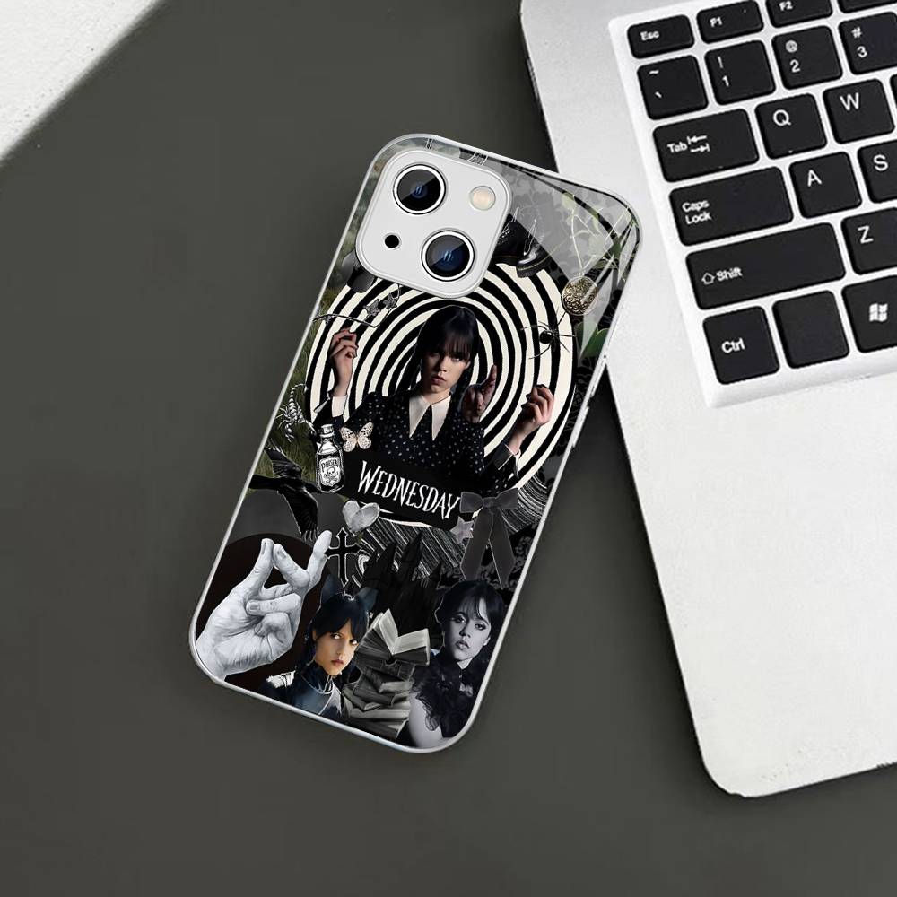 

Американский С-Среда Фильм ТВ А-Аддамс Закаленное Стекло Для Iphone 14 13 12 11 Pro Mini XS MAX 14Plus X XS XR Чехол iphone X