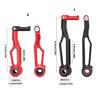 Folding Bike V Brake Caliper Light Weight Aluminum Alloy V Brake Caliper Short/Long Arm V Brake Clamp Cycling Accessory