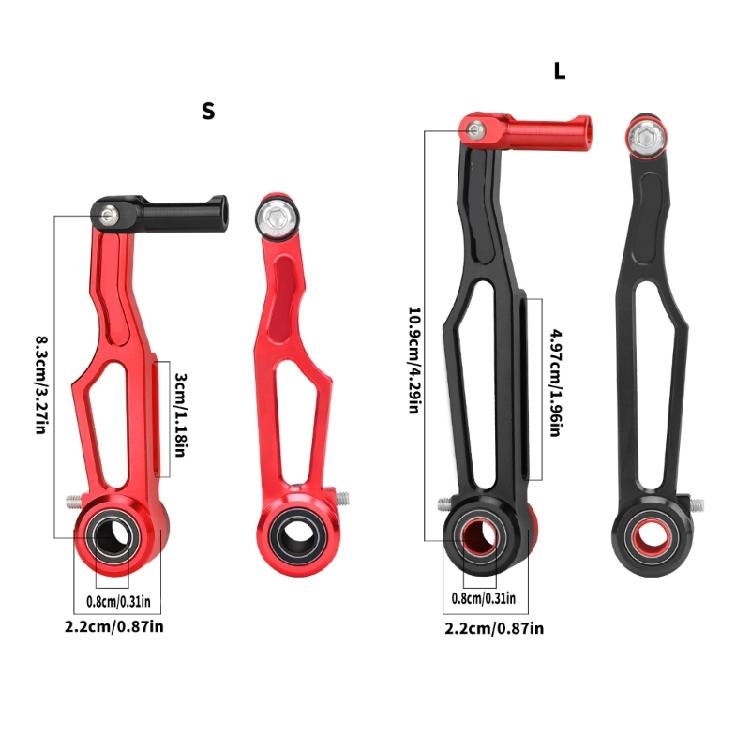 Folding Bike V Brake Caliper Light Weight Aluminum Alloy V Brake Caliper Short/Long Arm V Brake Clamp Cycling Accessory