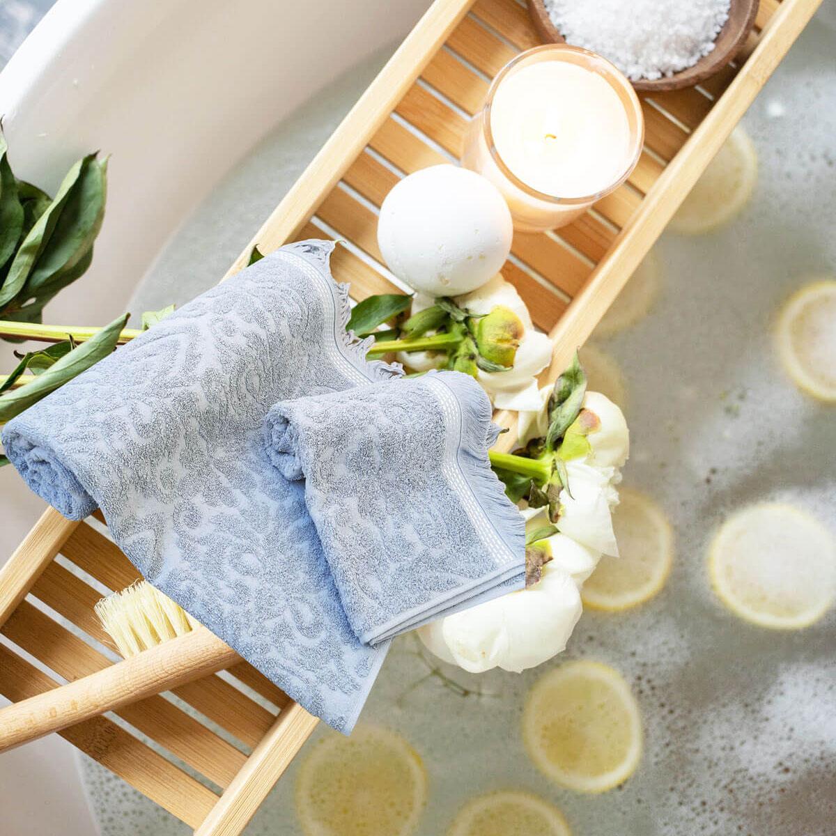 

Набор банных полотенец с бахромой Elmira Набор полотенец для сауны и турецкой бани