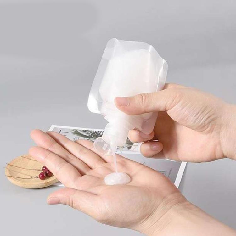 Transparent Spout Pouches 30ml 50ml 100ml Convenient and Practical Storage Bag