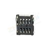 Flip-Type H1.5 MicroSIM Card Socket MICRO-SIM-0012-P