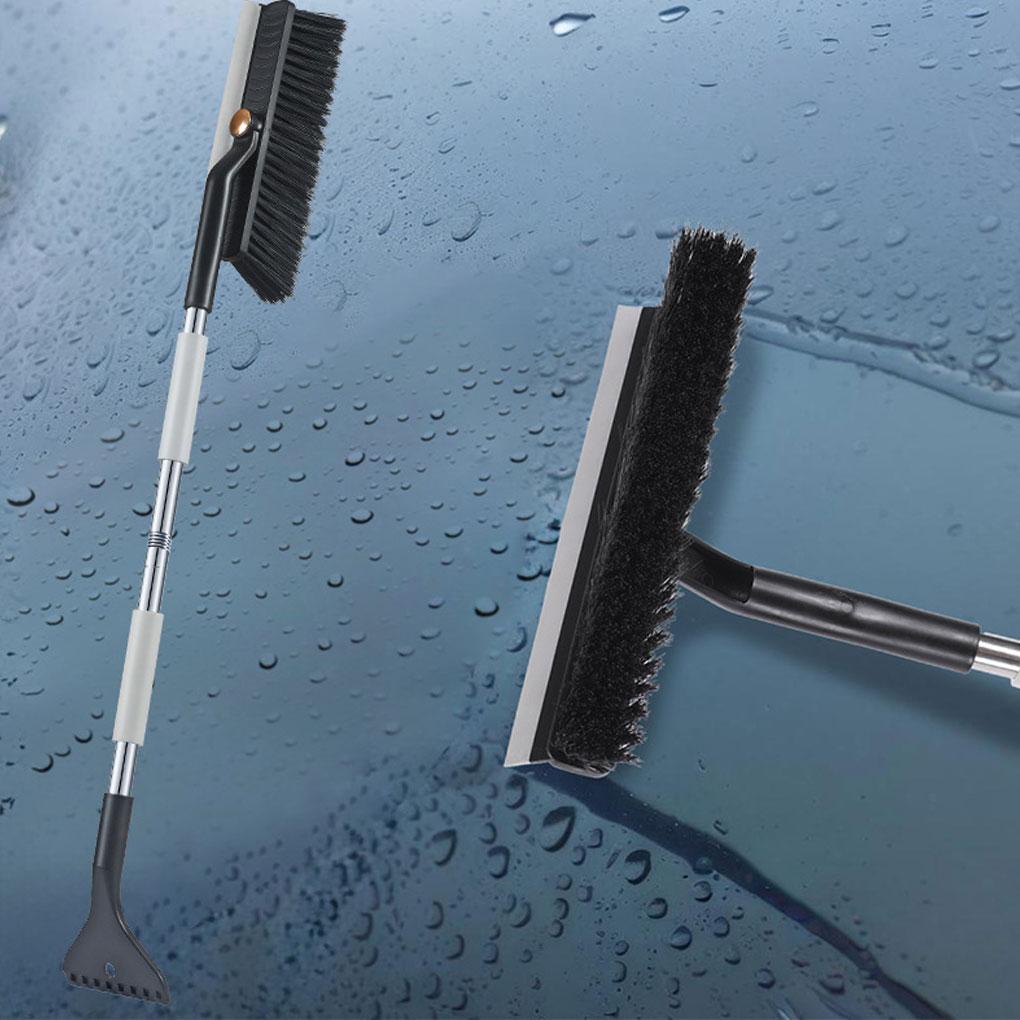 Extendable Ice Scraper With Foam Grip For Car Windshield Snow Removal Car Snow Brush And Ice Scraper
