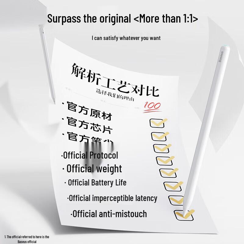 Baseus Magnetic Charging Capacitive Stylus Pen for iPad