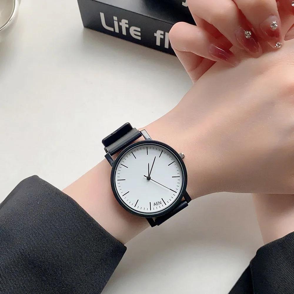 Quartz Watches For Civil Servant Students In The College Entrance Examination, Niche Style Simple And Cold Style Men'S And Women'S Watches