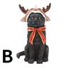 Christmas Cat Sculpture Pendant Resin Craft Figurines Hanging Decorations for Desktop Xmas Tree Holiday Party Home