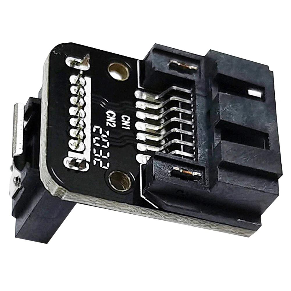 SATA 7Pin Female To 7pin Male Adapter 90 Degree Angle Elbow Adapter Up /Down 90 Degree Angled Adapter for Motherboard Mainboard