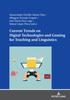 Bok Current Trends On Digital Technologies and Gaming for Teaching and Linguistics