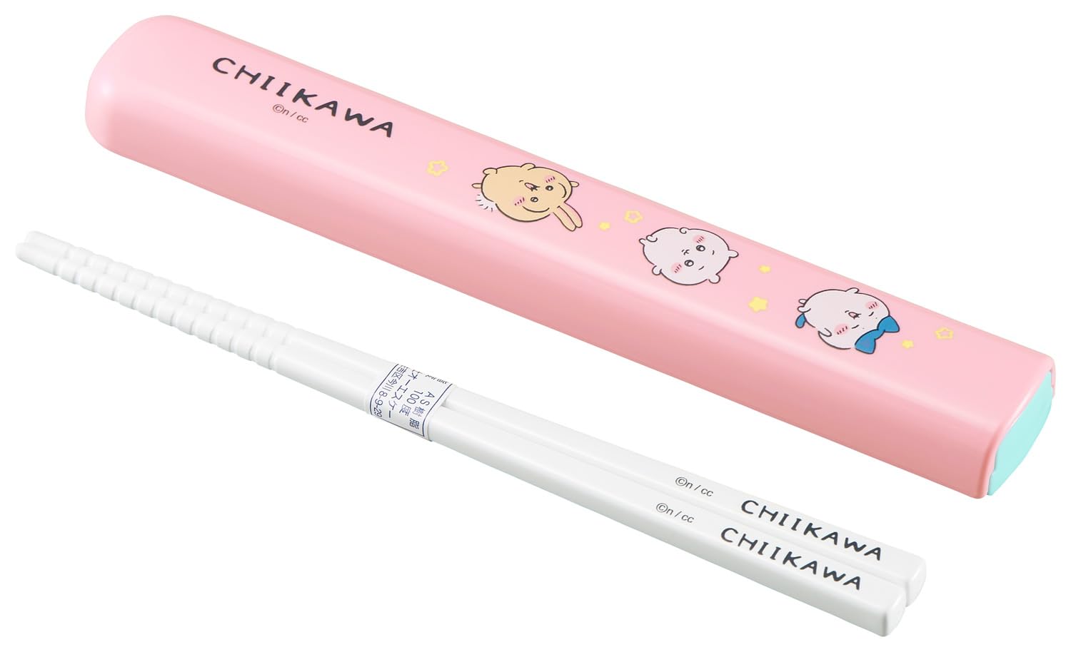 

OSK with Chopstick Case Chiikawa CKW Made in Dishwasher Chopsticks, 16.5cm, Pull-Lid, Set, No.5, Japan, Antibacterial, Safe, HS-11