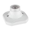 Ceiling Light/lamp Socket - AIMOONSA - Lamp Base - E27 1x Max 60W - Glossy White - Plastic 91x53x91mm