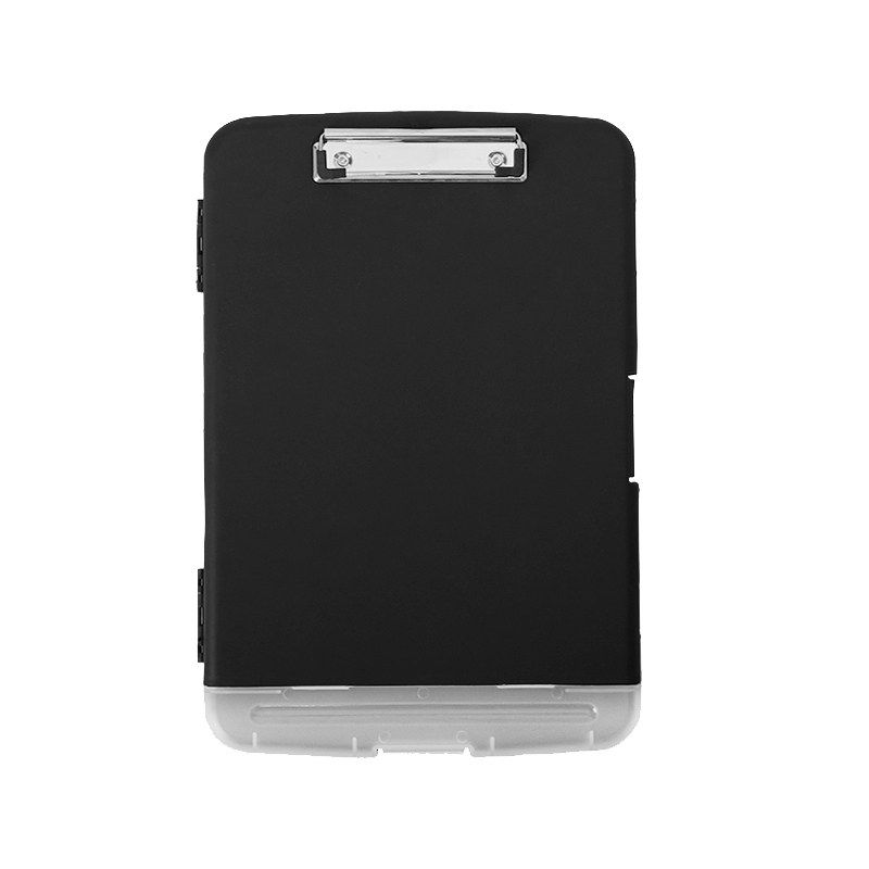 

Student Only Writing Board Pad Test Paper Storage Handy Gadget Large Capacity File Box Material Stationery Classification Plate Holder Storage Box Black