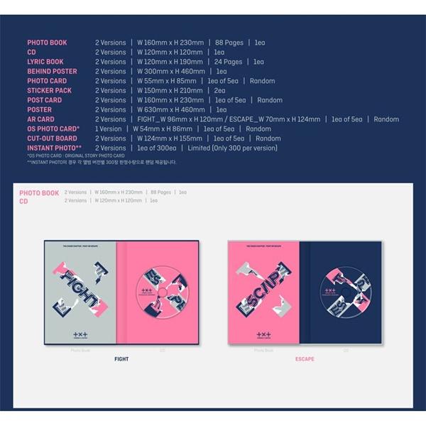 TXT - Album [THE CHAOS CHAPTER] : KÄMPFEN ODER FLUCHTEN]