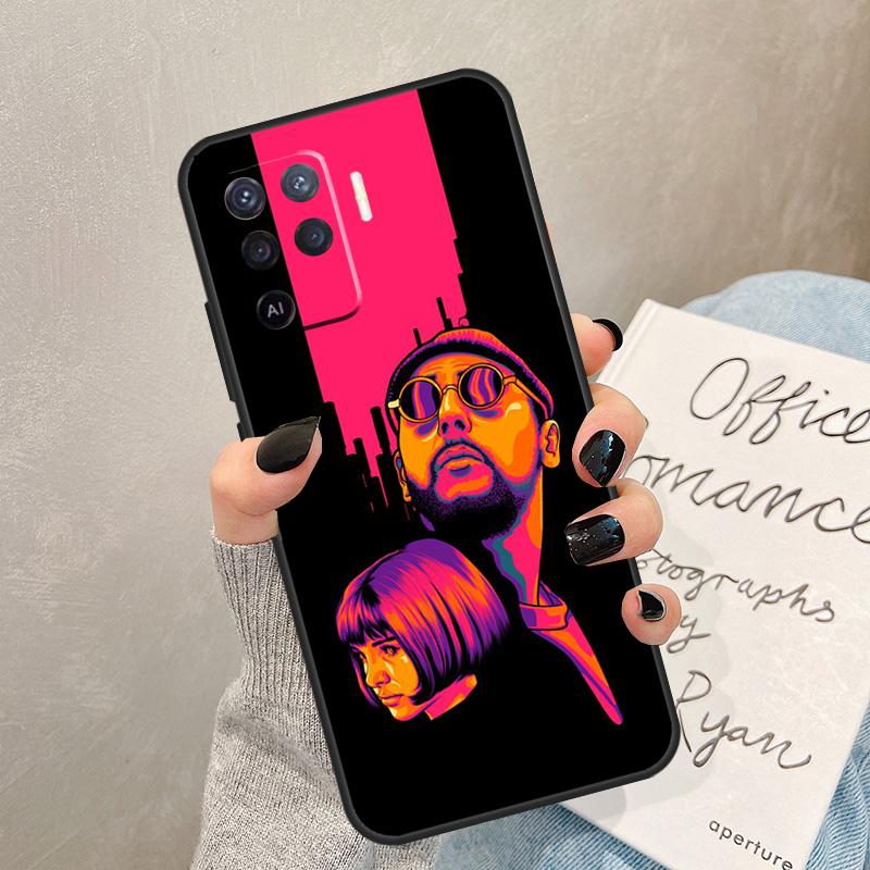 

Leon The Professional Case For Oppo A54 A74 A94 A17 A57 A77 A76 A16 A96 A18 A60 A80 A40 A38 A58 A78 A98 A15 A5 Pro OPPO A57s