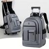 20-Inch Rolling Backpack With Wheels For Travel Large Capacity Multi-Compartment Laptop Bag Lightweight Trolley Backpack Handbag Set