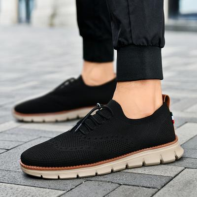 Casual Comfortable Breathable Mesh Fly-woven Shoes Travel Shoes Spring, Summer and Autumn Classic Extra Large Size Shoes